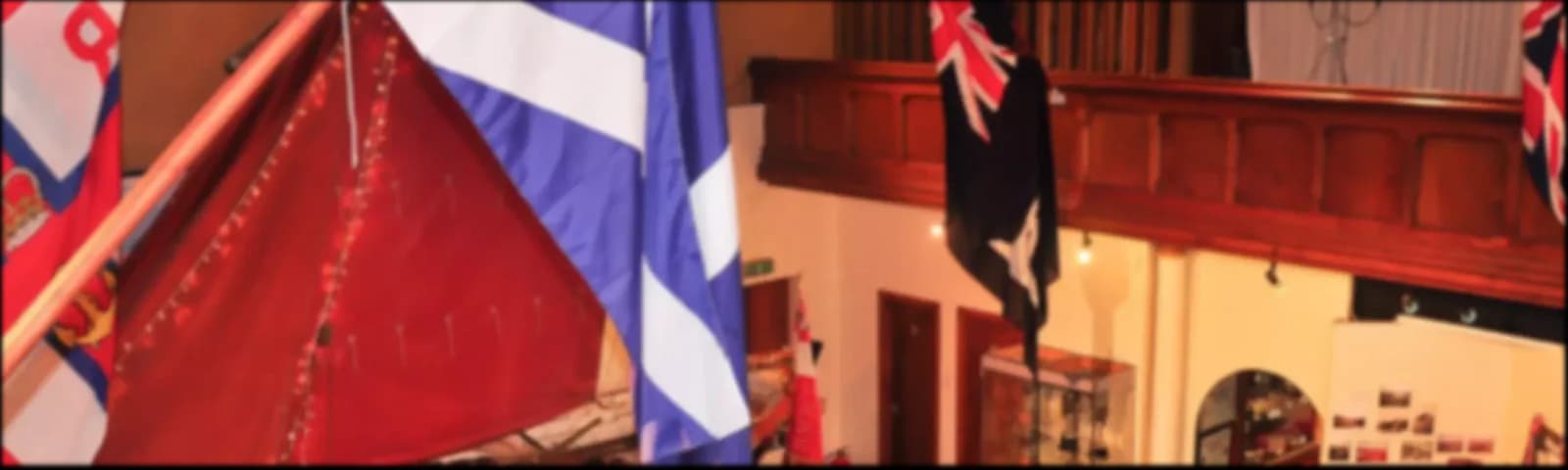 Displays inside Campbeltown Heritage Centre