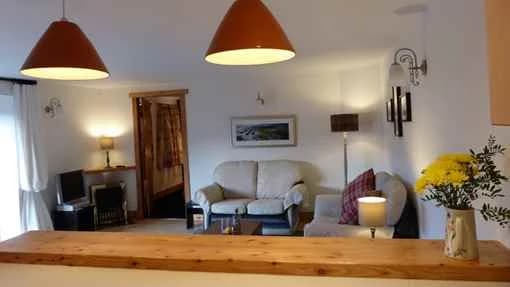 The Bothy sitting room at The Steading at Barmore